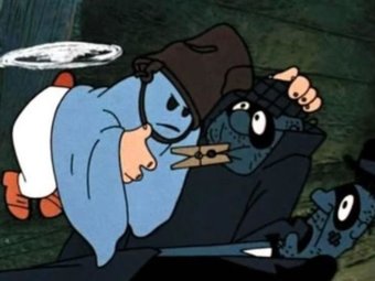 Стоп-кадр из мультфильма «Малыш и Карлсон»